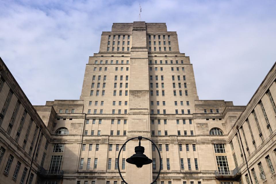 University of London (UK) - Senate House building.