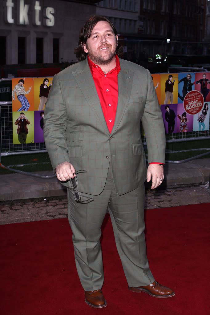 The Boat the Rocked UK Premiere 2009 Nick Frost