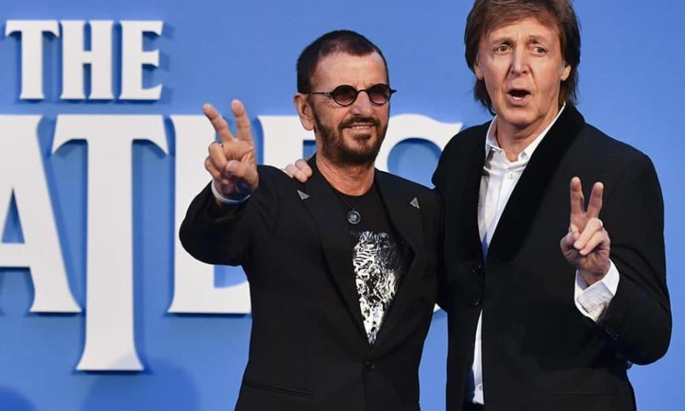 Ringo Starr et Paul McCartney en 2016 - Ben Stansall - AFP