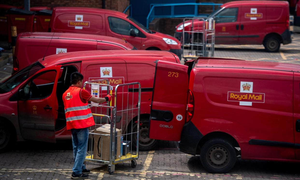 <span>Royal Mail has faced criticism over delays to the delivery of ballot papers for those who had asked to vote by post in the general election.</span><span>Photograph: Chris J Ratcliffe/Reuters</span>