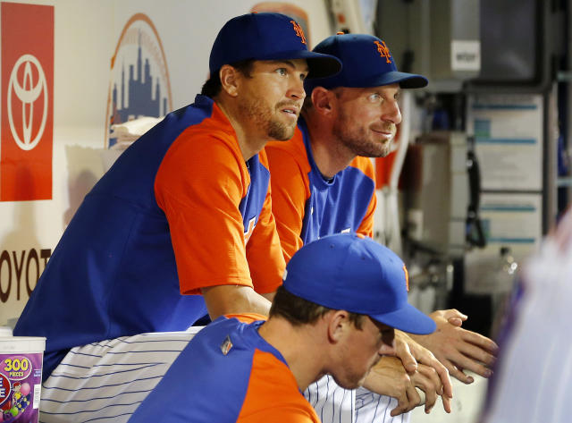 max scherzer mets dugout