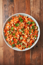<p>This carrot-and-raisin salad gets an upgrade with a slightly spicy, slightly sweet, and very addicting sauce. It brings out the sweet freshness of the <a href="https://www.delish.com/uk/cooking/recipes/a29571518/oven-roasted-carrots-recipe/" rel="nofollow noopener" target="_blank" data-ylk="slk:carrots" class="link ">carrots</a> and makes the whole dish sing. We are tempted to pour it over all of our salads from here on out. </p><p>Get the <a href="https://www.delish.com/uk/cooking/recipes/a32998198/carrot-salad-recipe/" rel="nofollow noopener" target="_blank" data-ylk="slk:Moroccan Carrot Salad" class="link ">Moroccan Carrot Salad</a> recipe.</p>