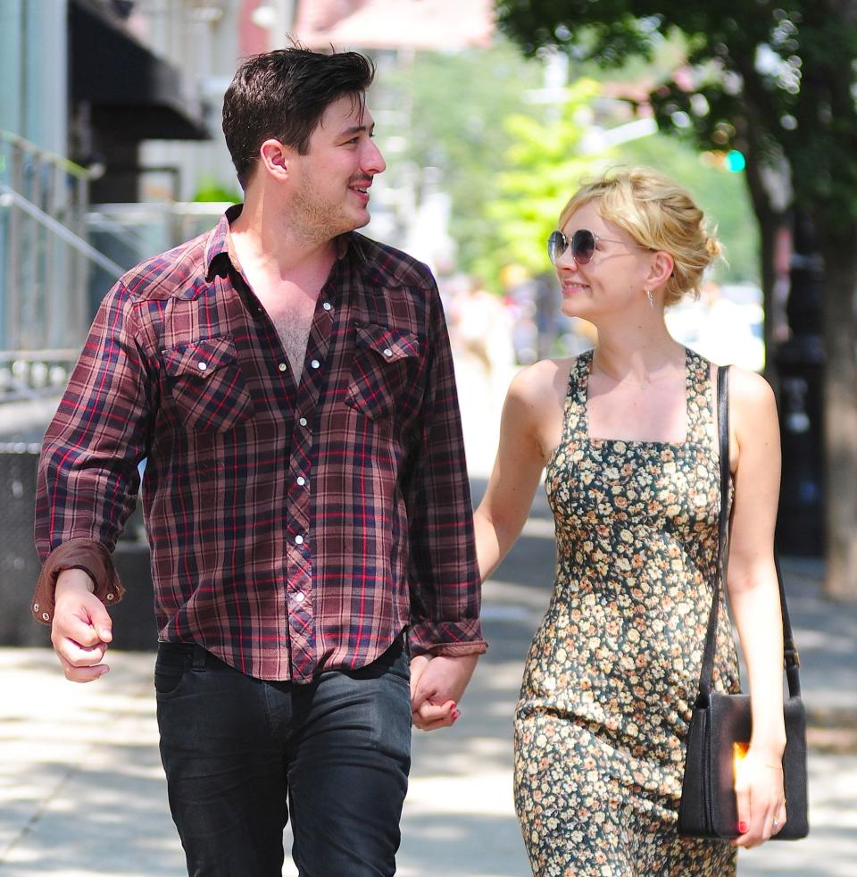 Carey Mulligan and Marcus Mumford