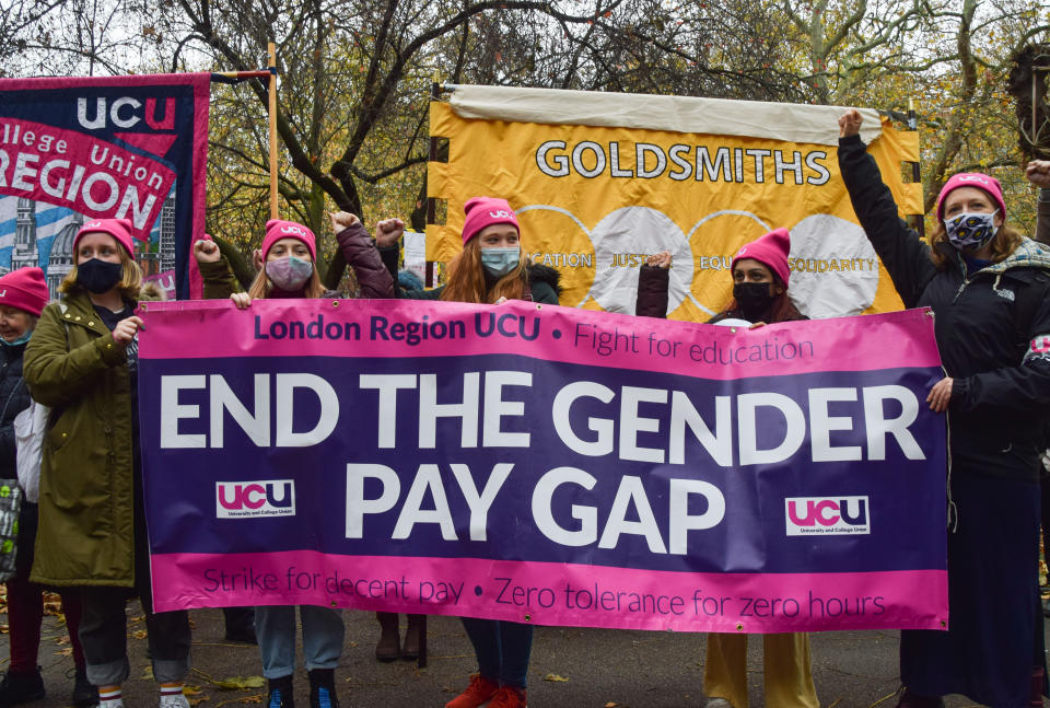 Gender pay disparity exposes unequal Britain as women earn 40% less than men