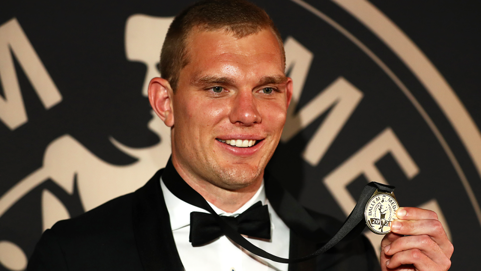 NRL star Tom Trbojevic (pictured) holds the Dally M Medal.