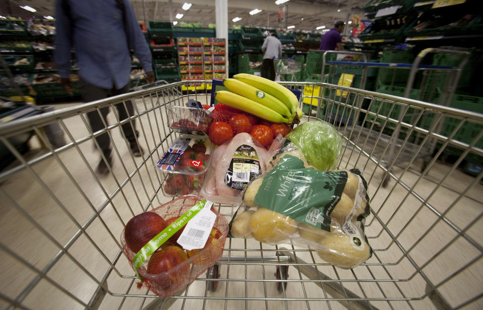 Food sales were strong but elsewhere, retailers suffered (Getty Images)