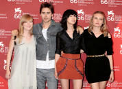 <p>Sarah Polley, Leto, Linh Dan Pham and Diane Kruger attend the <em>“Mr. Nobody”</em> photocall during the Venice Film Festival in 2009. (Photo: Elisabetta A. Villa/WireImage)</p>