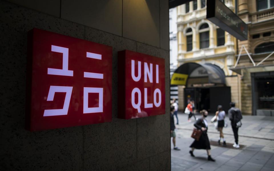 Uniqlo Fast Retailing Russia Ukraine sanctions - Brent Lewin/Bloomberg