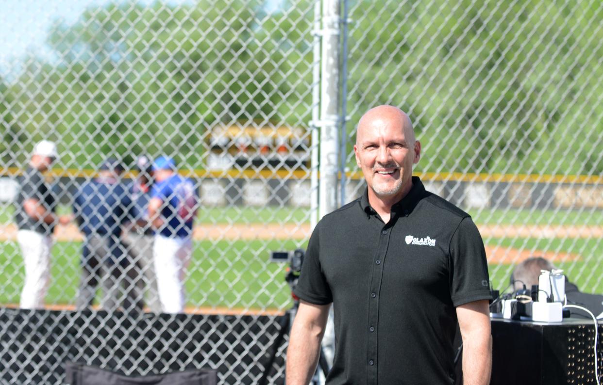 Casey Claxon is owner of Claxon Communications in Coshocton. The company has a number of services, including live streaming things like high school baseball games.