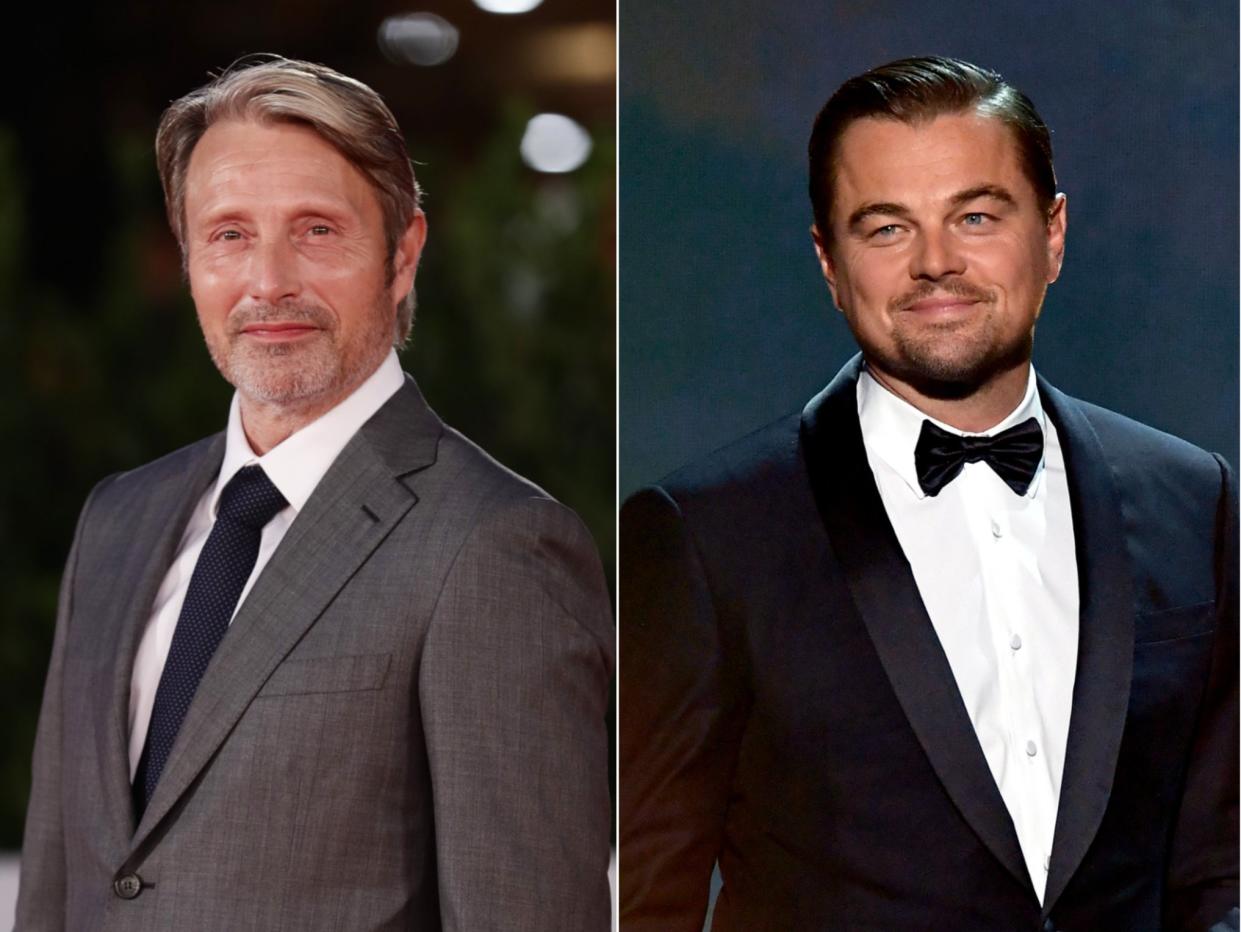 Mads Mikkelsen has responded to the news that Leonardo DiCaprio may be starring in a remake of Druk (Getty)