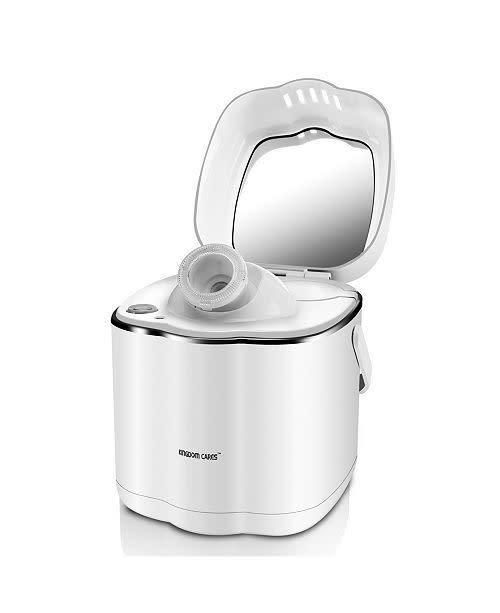 4) Hot Mist Nano Facial Steamer in White