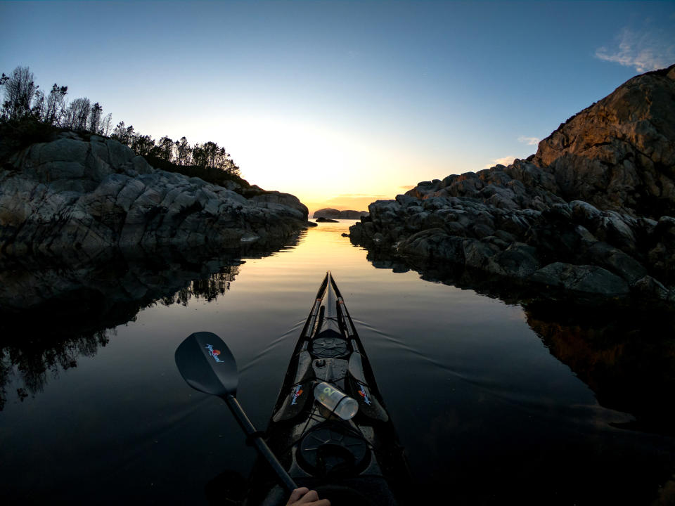 Kayaking in Norway