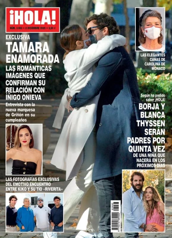 Portada de ¡HOLA!, Tamara Falcó enamorada