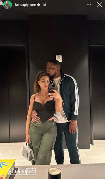 Larsa Pippen and Marcus Jordan Date Night Looks