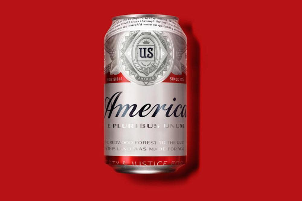 Budweiser gets patriotic: Budweiser