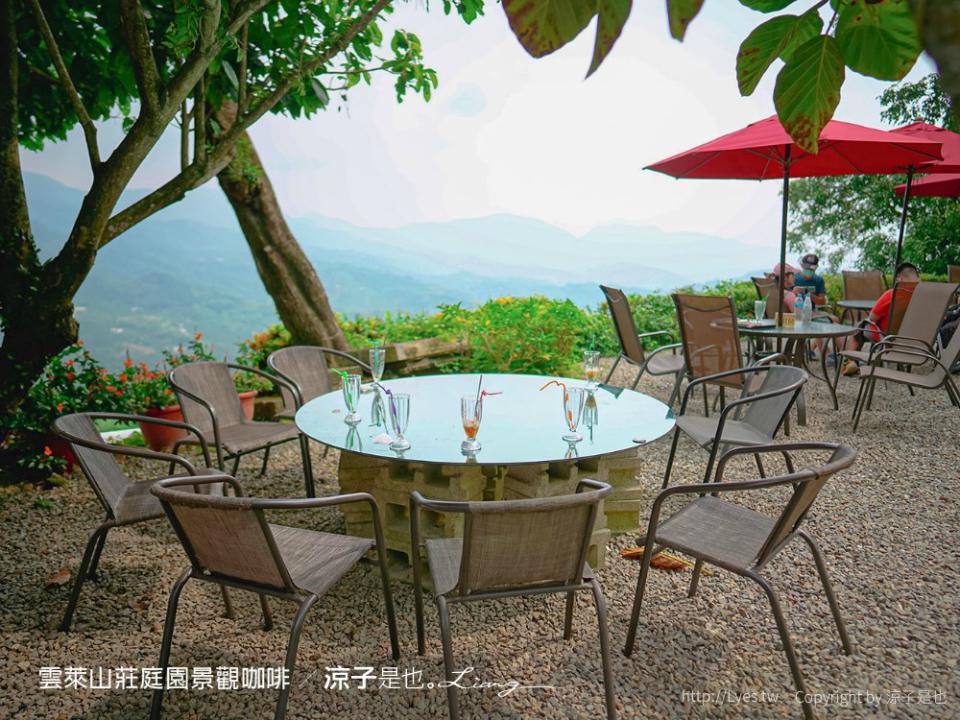 台南白河｜雲萊山莊庭園景觀咖啡