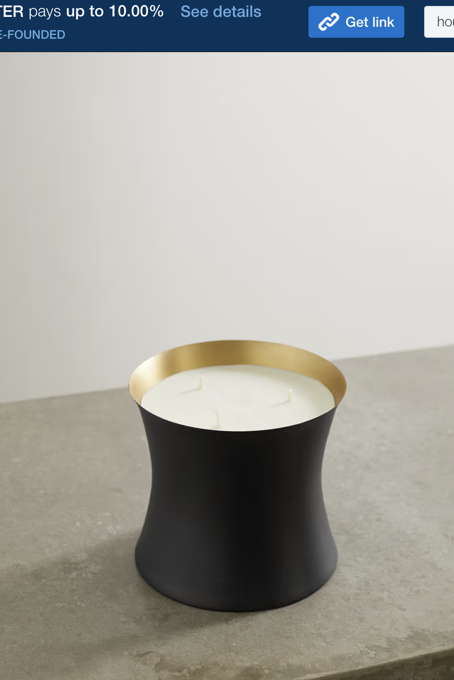 9) Alchemy XL Scented Candle