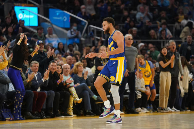 Steph Curry hits 'night night' celebration after Game 6 dagger vs. Celtics  – NBC Sports Bay Area & California