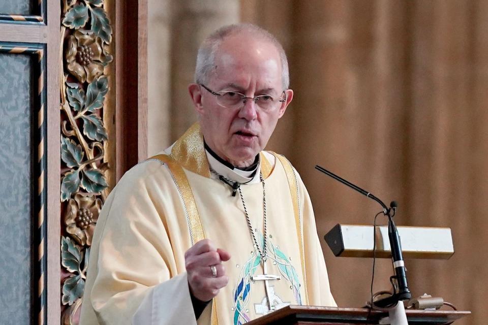 The Archbishop of Canterbury will perform the Coronation ceremony (PA Wire)