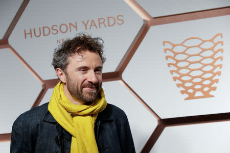 Designer Thomas Heatherwick attends The Shops & Restaurants at Hudson Yards VIP Grand Opening Event in New York City, New York, U.S., March 14, 2019. REUTERS/Eduardo Munoz