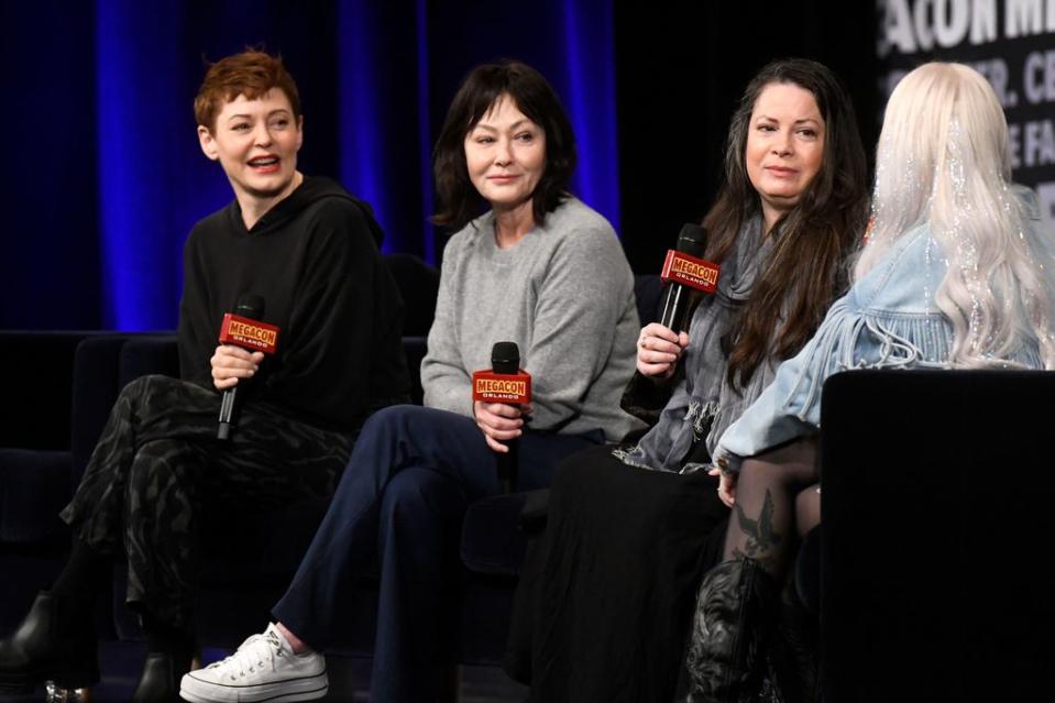  Rose McGowan, Shannen Doherty and Holly Marie Combs, recientemente se encontraban en Orlando