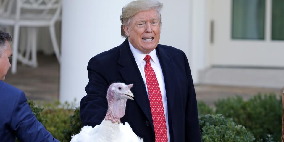 Trump turkey pardon 2019