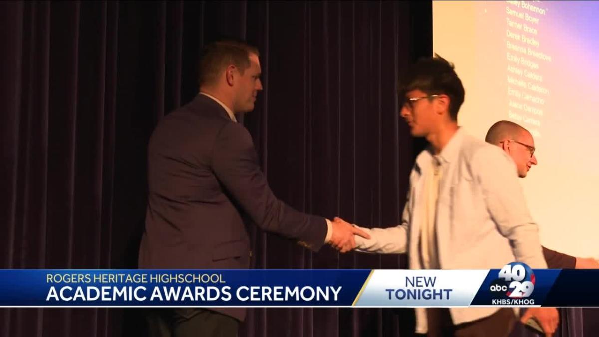 Rogers Heritage Highschool Academic Awards Ceremony