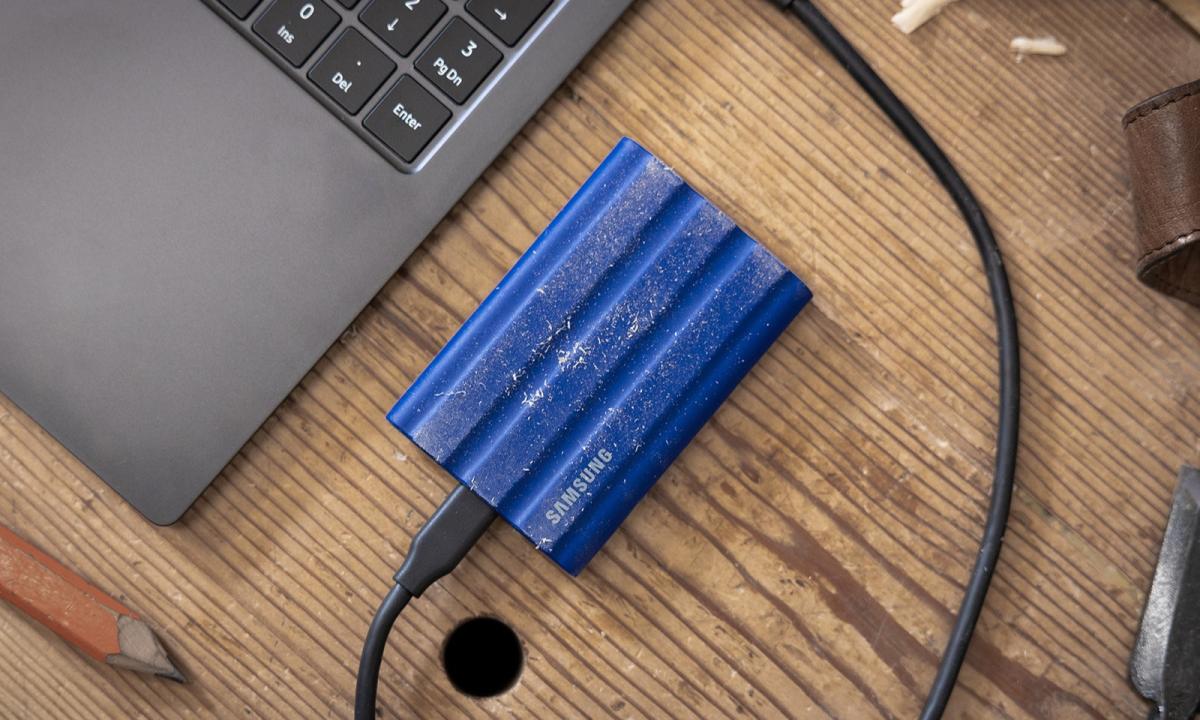 Samsung's T7 Shield portable SSD is down to an all-time low of $80 - engadget.com