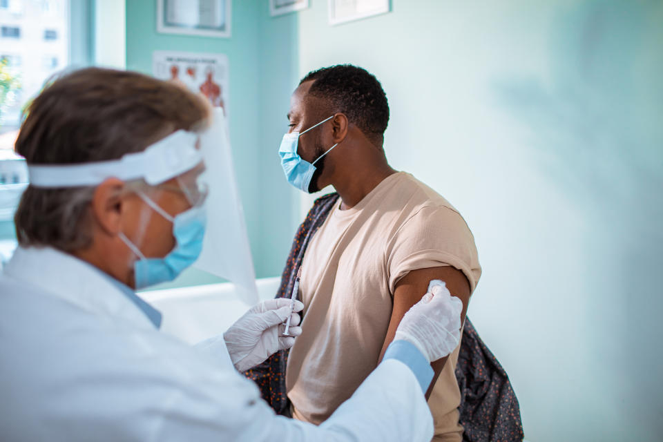 The UK government has said the NHS has a clear vaccine delivery plan and decades of experience in delivering large scale vaccination programmes. Photo: Getty