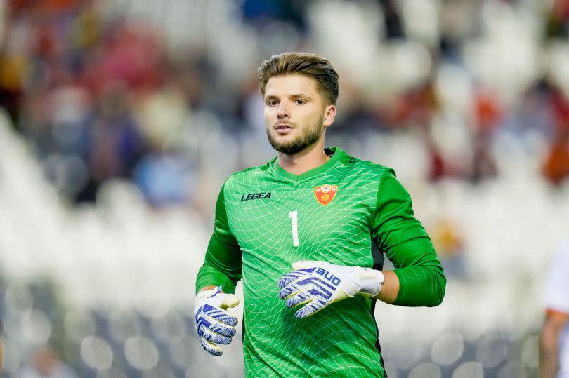 Matija Sarkic starred for Montenegro against Belgium on June 5. He has died at the age of 26.