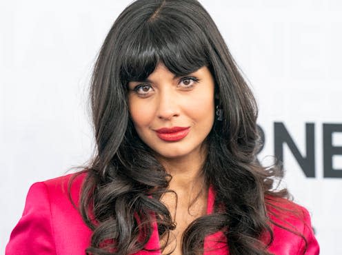 <span class="caption">Jameela Jamil shared that a scan had revealed she has poor bone density. </span> <span class="attribution"><a class="link " href="https://www.shutterstock.com/image-photo/new-york-ny-may-15-2019-1399814180" rel="nofollow noopener" target="_blank" data-ylk="slk:lev radin/ Shutterstock;elm:context_link;itc:0;sec:content-canvas">lev radin/ Shutterstock</a></span>