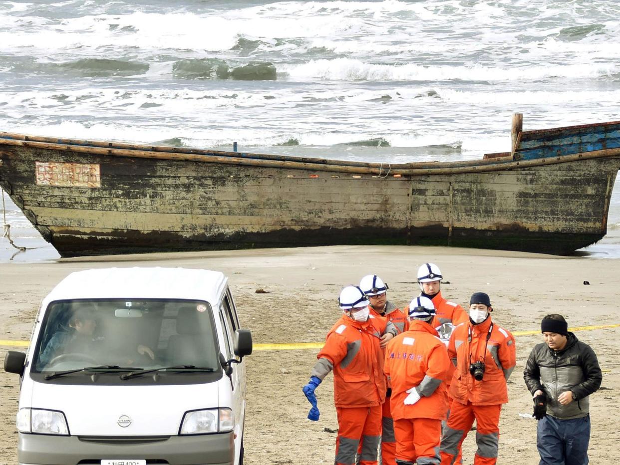 A record 104 boats from isolated country washed up last year (file image): Reuters