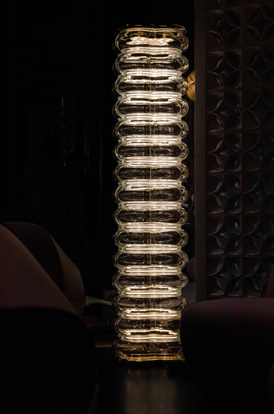The Flower Tower lamp by Atelier Biagetti.