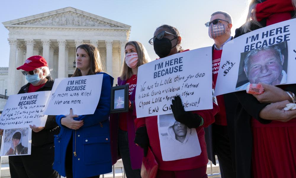 <span>Photograph: José Luis Magaña/AP</span>