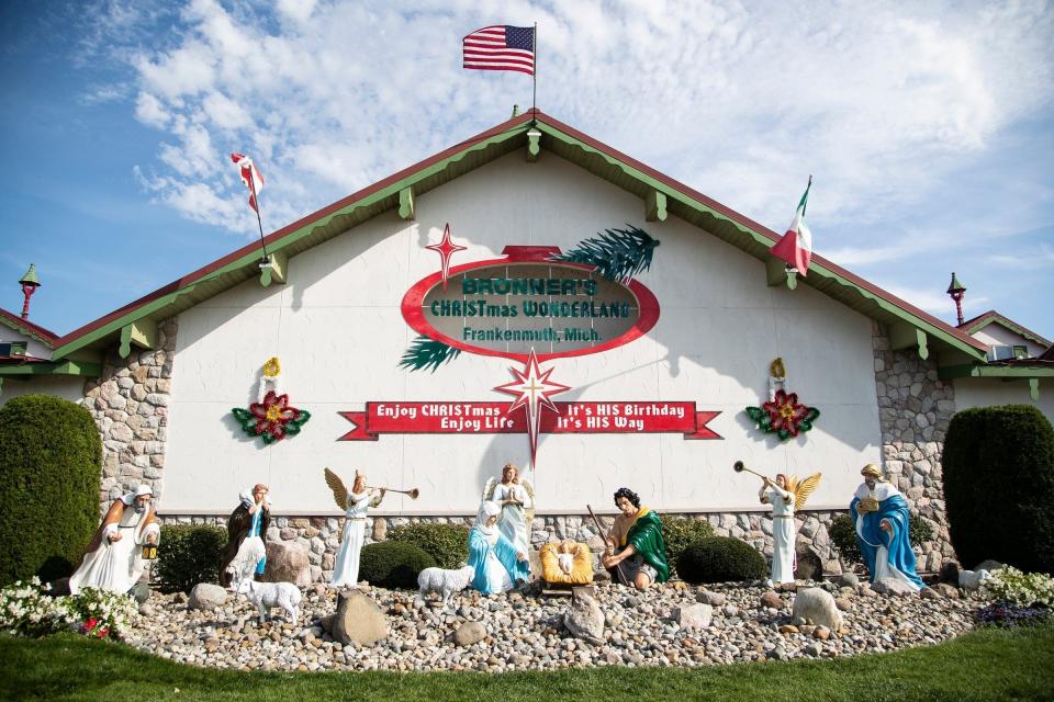 Bronner's CHRISTmas Wonderland in Frankenmuth on Oct. 20, 2021.