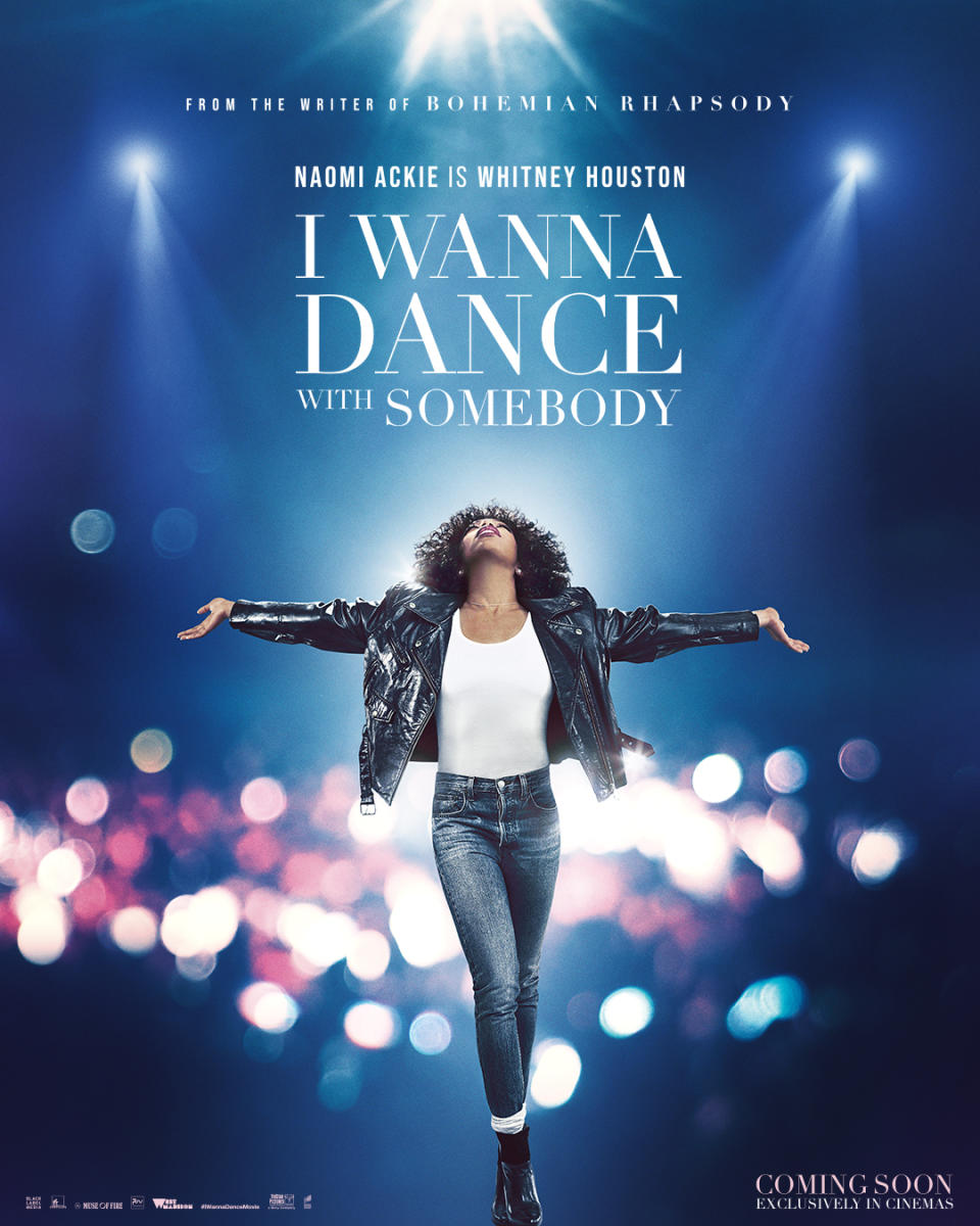 I Wanna Dance with Somebody is an upcoming feature about the late musical icon, Whitney Houston. Naomi Ackie stars as Whitney Houston in the musical biopic. (Sony Pictures)