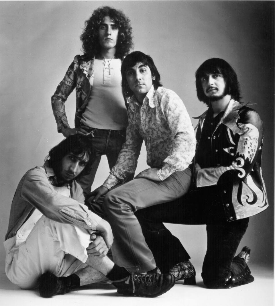 Pete Townshend, Roger Daltrey, Keith Moon, and John Entwistle