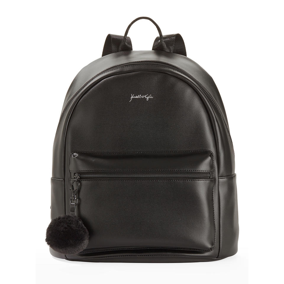 <p>The trendy teen will love this stylish faux-leather backpack from Kendall and Kylie’s Walmart collection. It’s roomy enough to wear to school or to use for those long weekend travels.<br><strong><a rel="noopener" href="https://fave.co/2QttedB" target="_blank" data-ylk="slk:Shop it;elm:context_link;itc:0;sec:content-canvas" class="link ">Shop it</a>:</strong> $26, <a rel="noopener" href="https://fave.co/2QttedB" target="_blank" data-ylk="slk:walmart.com;elm:context_link;itc:0;sec:content-canvas" class="link ">walmart.com</a> </p>