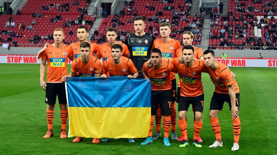 Shakhtar Donetsk now plays its games as much for Ukraine as for anything else. - Milos Bicanski/Getty Images