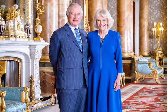 Hugo Burnand/Royal Household 2023/PA Wire King Charles and Queen Camilla