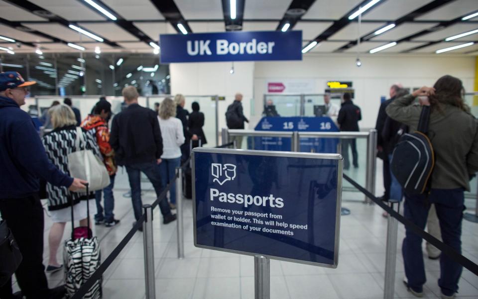 Post-Brexit travel rules now require Britons to have at least three months validity remaining on their passports - GETTY IMAGES