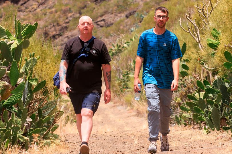 Jay's dad, Warren and brother, Zak continue the gruelling search for their beloved son and brother