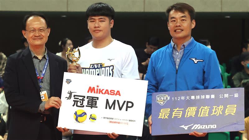 彰師大吳國強獲MVP。（圖／大專體總提供）