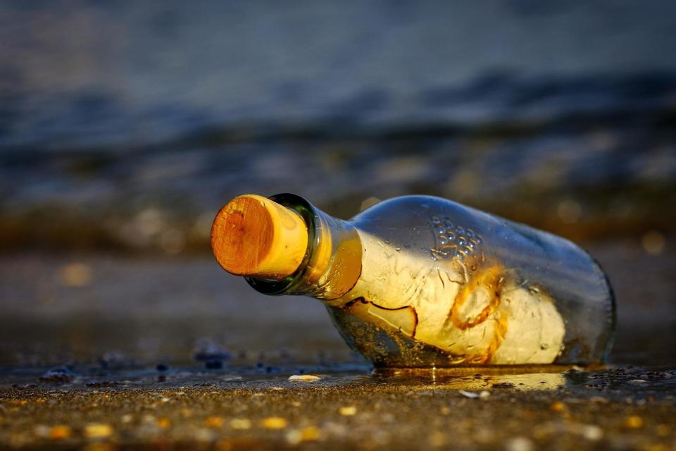 An Australian fisherman was left stunned after he found a message in a bottle written 50 years ago by an English boy.Paul Elliot said he and his son Jyah found the bottle on the west coast of Eyre Peninsula, South Australia, during a fishing trip.Mr Elliot told the Australian Broadcasting Corporation he is now searching for the note’s author Paul Gibson, who would now be in his sixties.Paul described himself as a 13-year-old English boy travelling on a cruise ship along the southern Australian coast, from Fremantle in the west to Melbourne in the east.Government oceanographer David Griffin said the bottle couldn’t have remained afloat in that area all this time because "the ocean never stays still".Mr Griffin suspected the bottle had been buried on a beach for years then refloated by a storm.He said: "If it had been dropped in anywhere in the ocean somewhere south of Australia, then there's no way it's going to stay actually at sea moving around for more than a year or two."Hundreds of thousands of Britons migrated to Australia in the 1960s, with the Australian government subsidising their fares. Children travelled for free.But a quarter of them returned to Britain within a few years after struggling to adapt.