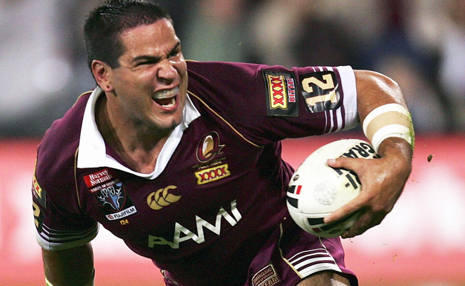 Carl Webb in State of Origin in 2006.