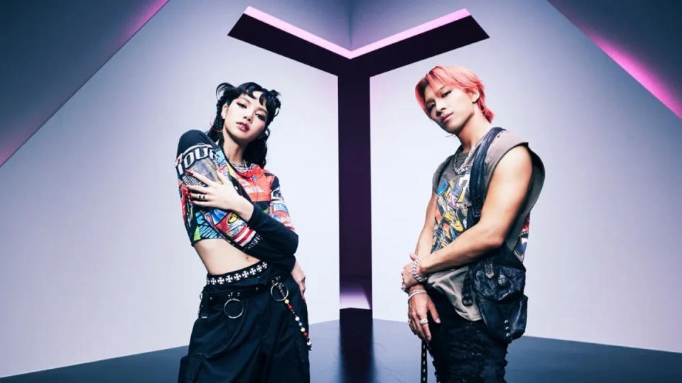 BIGBANG成員太陽與BLACKPINK成員Lisa推出最新合作單曲《Shoong!》（翻攝自THEBLACKLABEL YT）