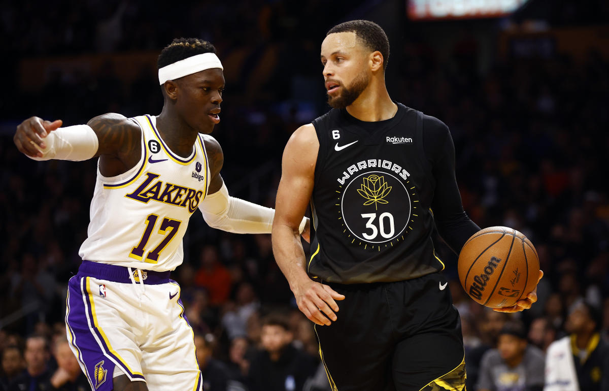 Warriors przegrywają z Lakersami po powrocie Stephena Curry’ego po kontuzji nogi