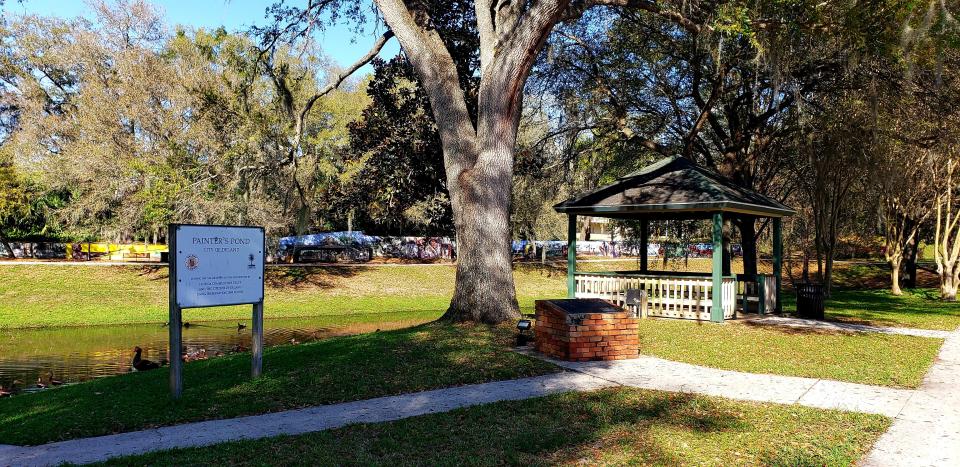 Painter's Pond is one of downtown DeLand's parks that would be off-limits to smoking and vaping under a new law.