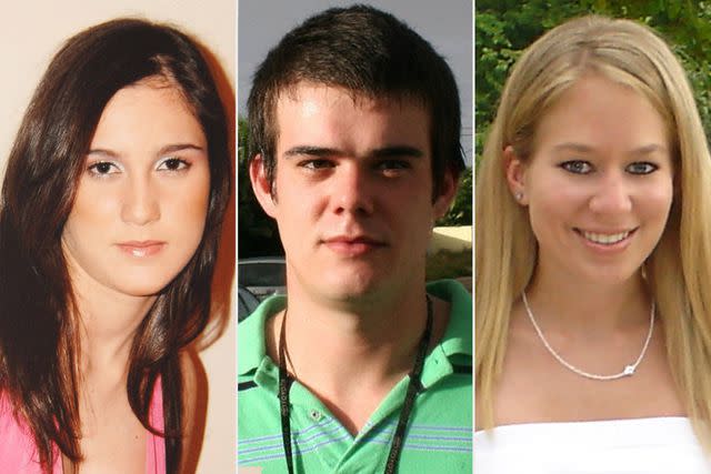 <p>SplashNews; Raul Henriquez/AFP via Getty Images; AP Photo/Courtesy of Beth Twitty, HO</p> Stephany Flores Ramírez, Joran van der Sloot and Natalee Holloway