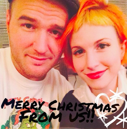 Hayley Williams and Chad Gilbert, Feb. 20